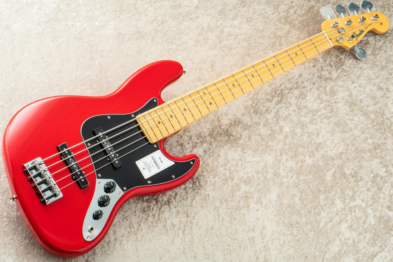 スーパーセール タイムセール 時間 Fender Made in Japan Hybrid II Jazz Bass V Maple Fingerboard ベース