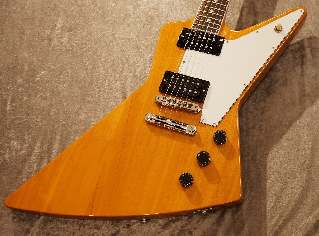 Gibson 【NEW】 70s Explorer Antique Natural #207750240 [3.42kg