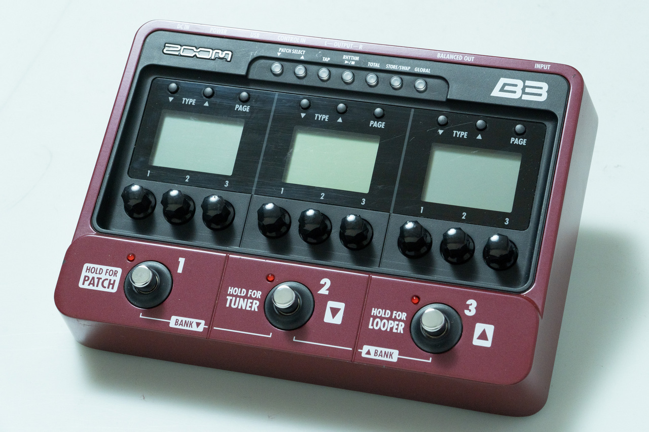 ZOOM B3【GIB横浜エフェクター館】（中古/送料無料）【楽器検索