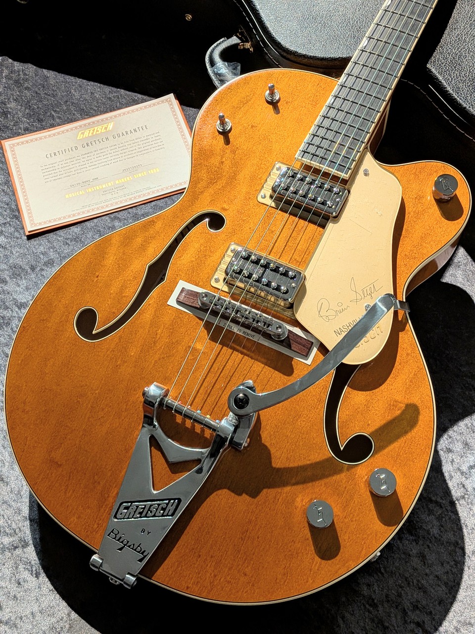 12月限定値下げ！guyatone EB-25 Gretsch G6120T-BSNV-SMK Brian Setzer Signature Nashville '59
