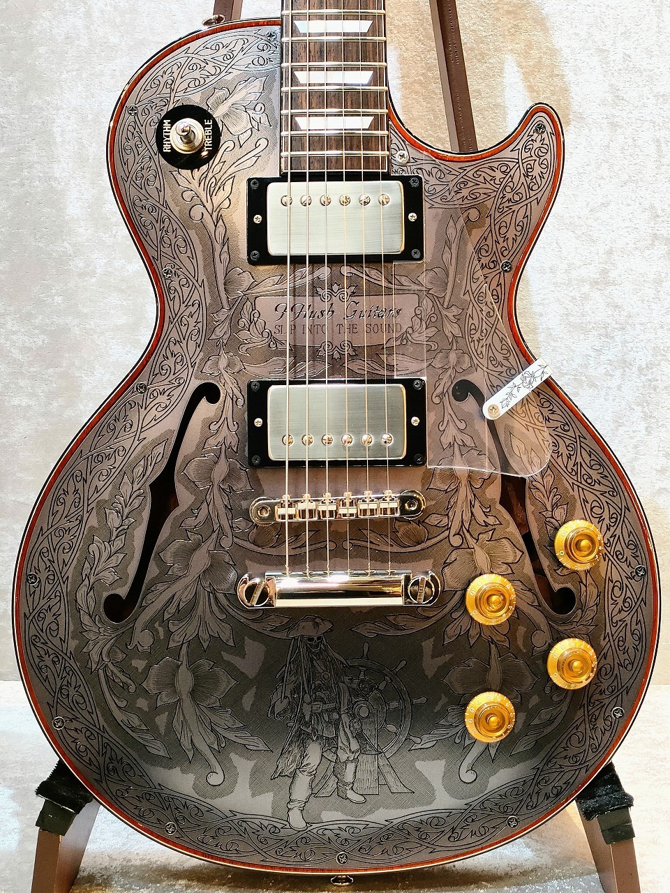 IHush Guitars LP Pirate #IH036LP12F09（中古）【楽器検索デジマート】