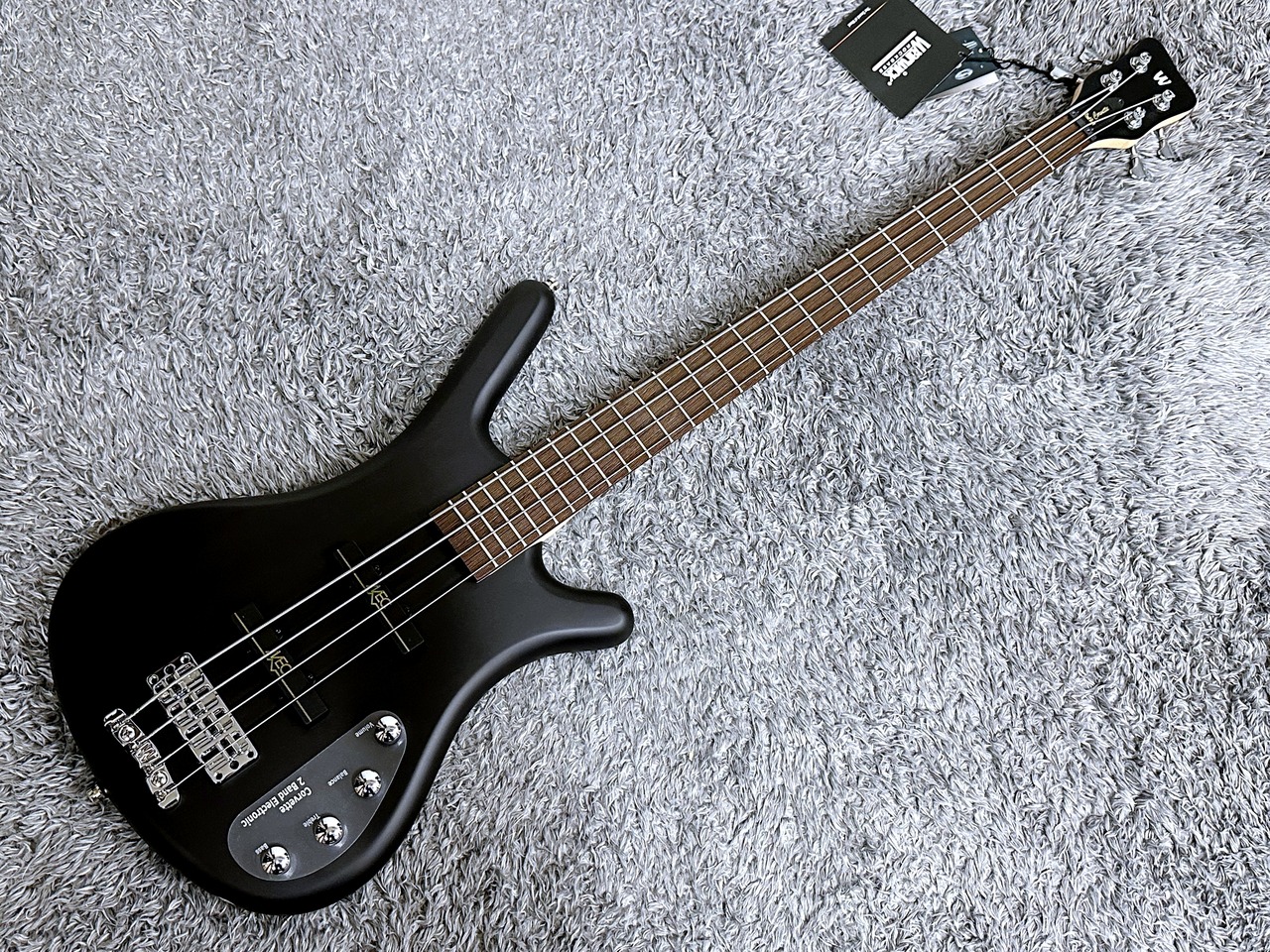 Warwick RockBass Corvette Basic 4-String Nirvana Black Transparent