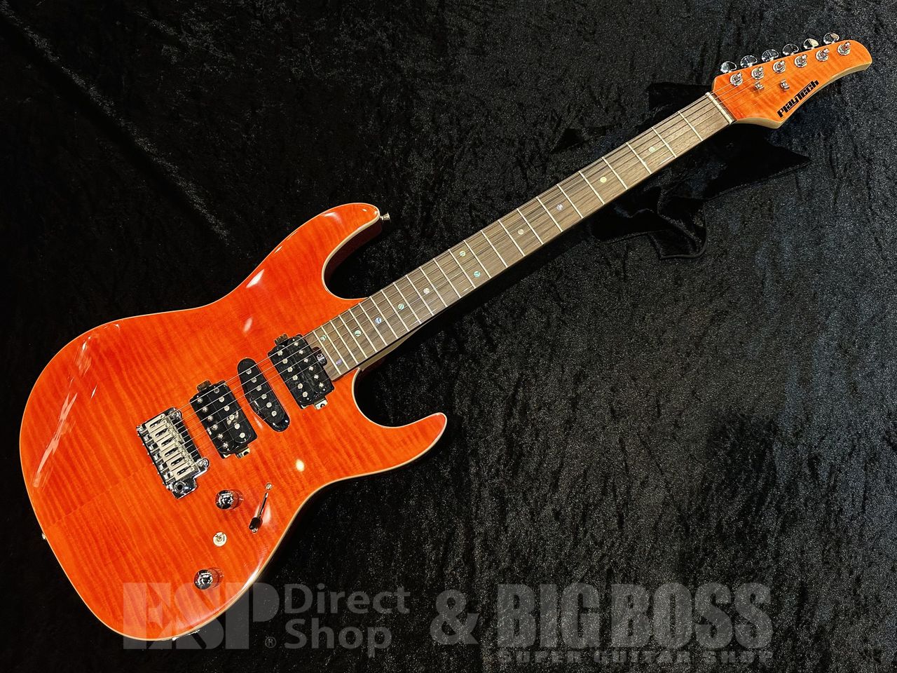 PLAYTECH ST400 Flame Maple【Amber】（中古/送料無料）【楽器検索