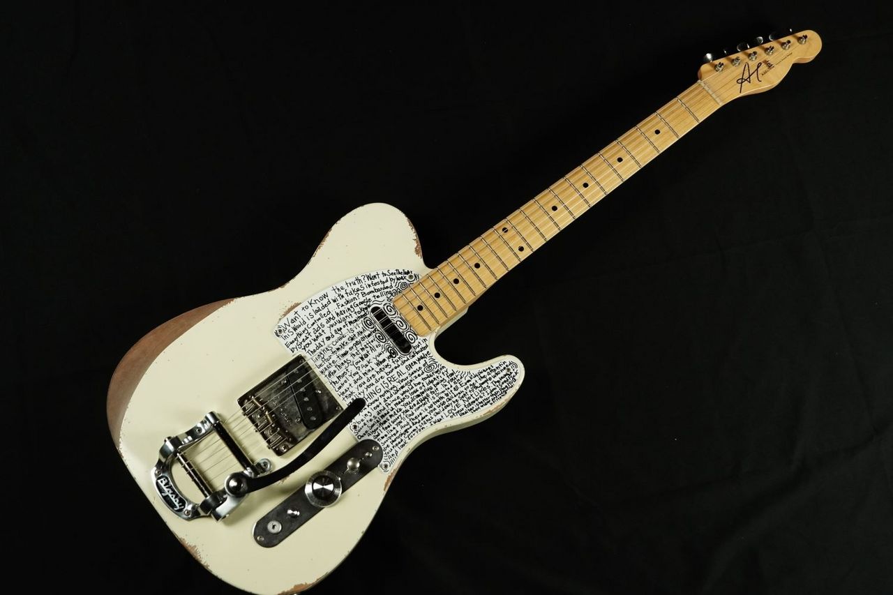 Addictone DURAN Signature Telecaster / Aged White 10本限定モデル