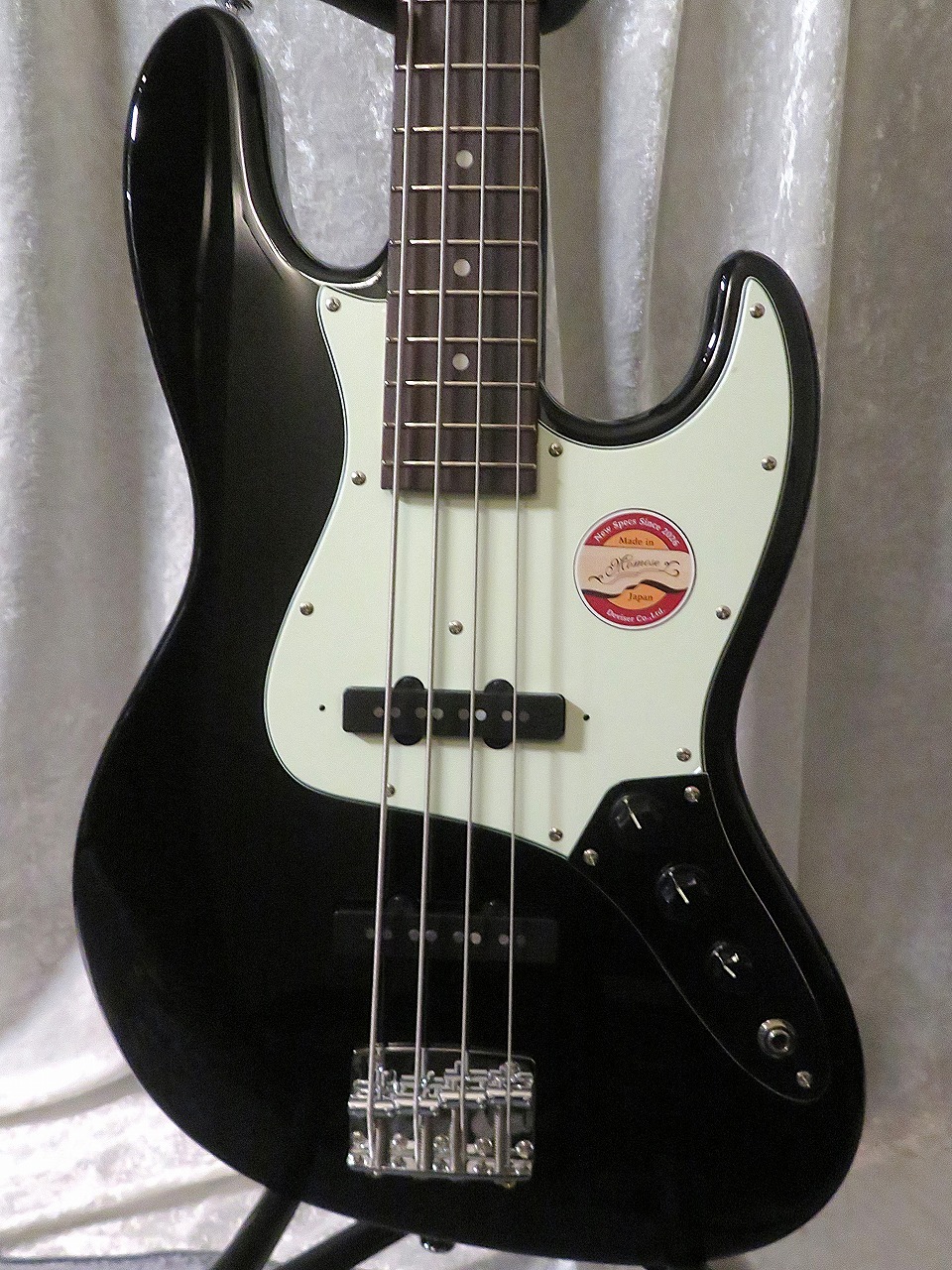 T*A様 MOMOSE ジャズベース　4弦　20フレット　ギグバッグ付き　アクテ momose MJ2/R - Black - 【4.10kg】（新品）【楽器検索デジマート】