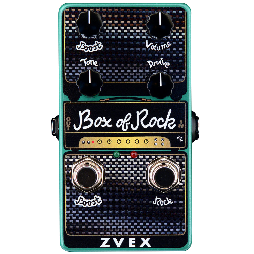 Z.VEX EFFECTS Box of Rock Vertical オーバードライブ ギター 