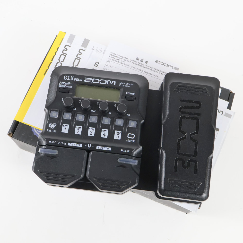 ZOOM 【中古】 ギターマルチエフェクター ZOOM G1X FOUR（中古/送料