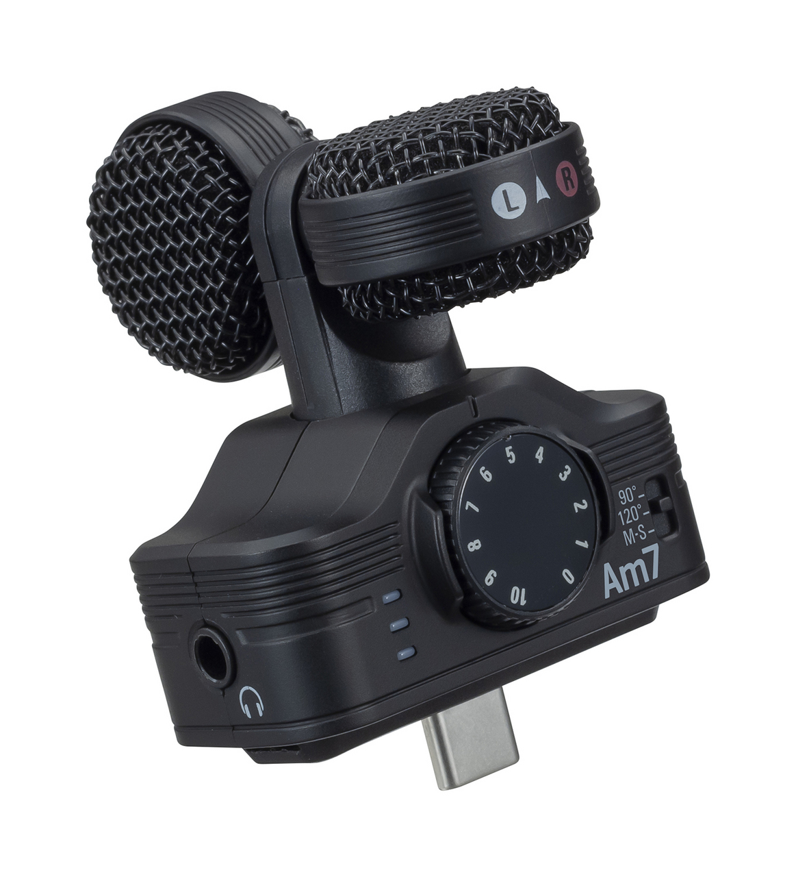 【美品】Zoom Am7 ステレオマイクロフォン for Android ZOOM Am7 / Mid-Side Stereo Microphone for Android（新品）【楽器