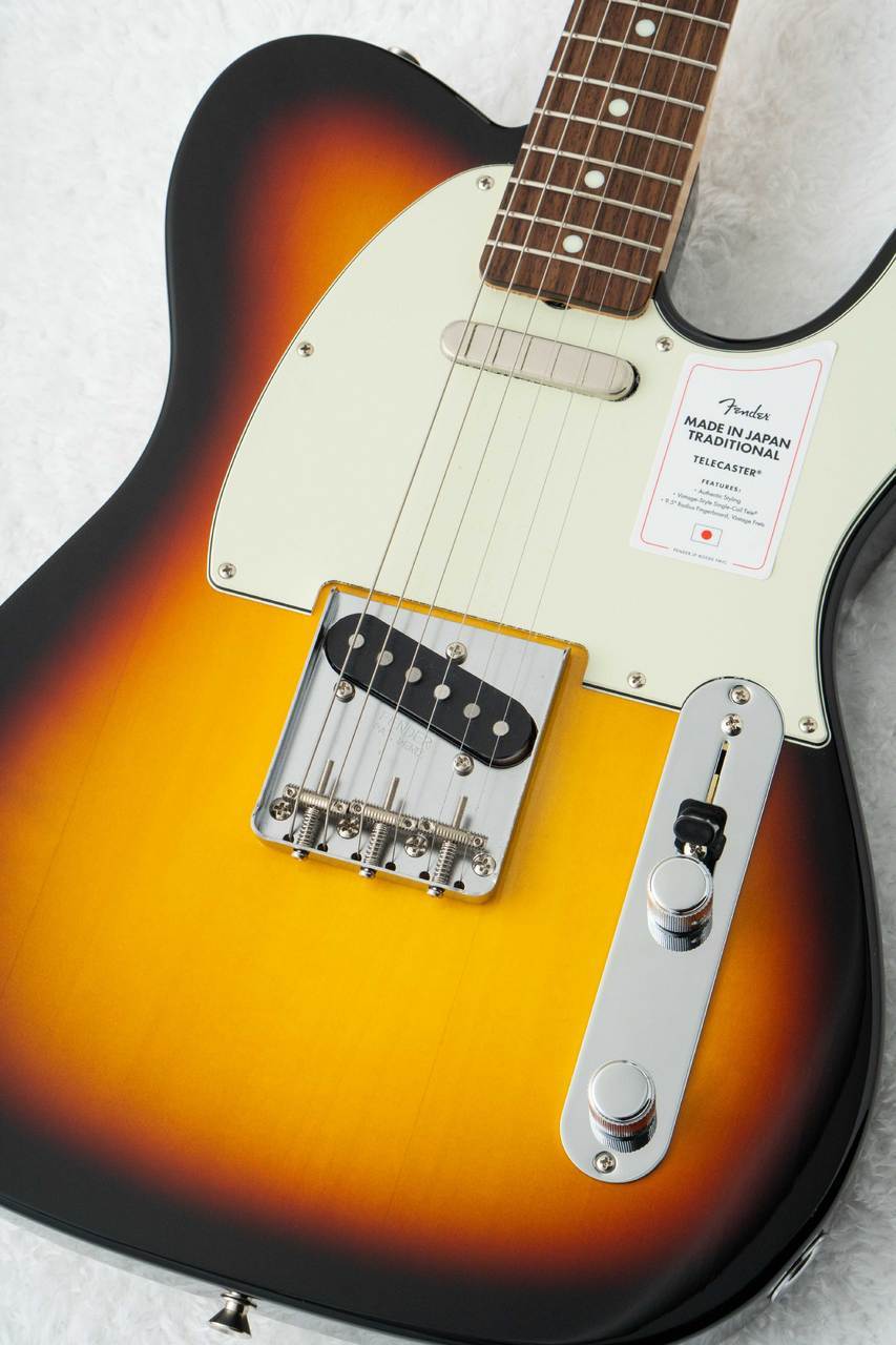 Fender MIJ Traditional II 60s Telecaster 3-Tone Sunburst【軽量個体