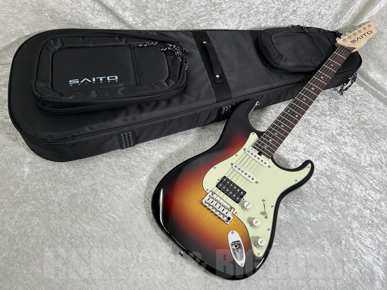 SAITO GUITARS S-622CS Heritage (3Tone Sunburst/ Mint Green