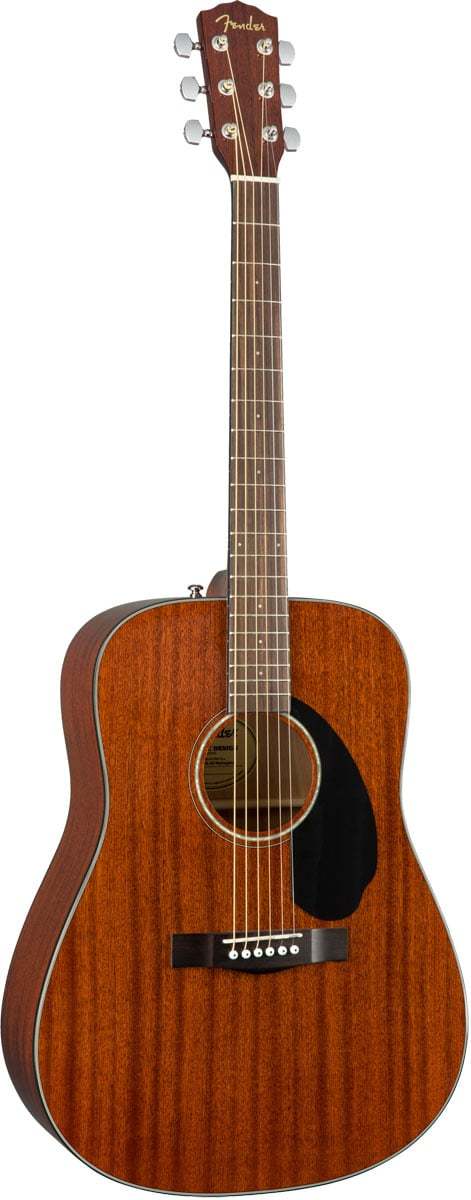Fender CD-60S All Mahogany Dreadnought Walnut Fingerboard