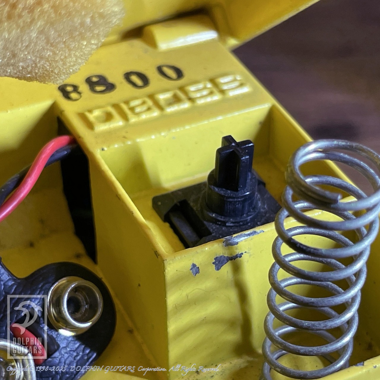 BOSS OD-1 #8800 (NEC μPC4741C) 銀ネジ 1979年製（中古）【楽器検索