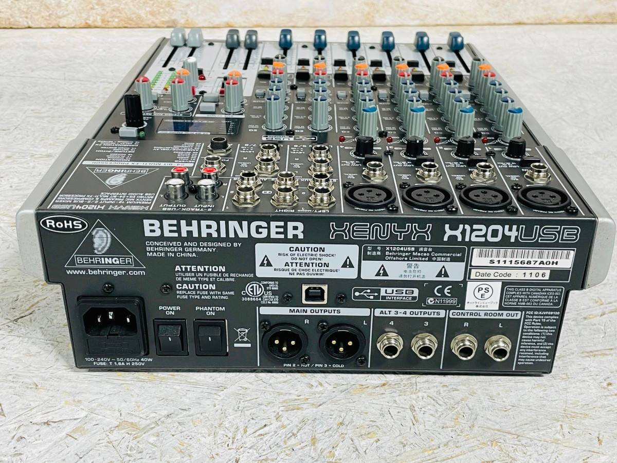 BEHRINGER XENYX X1204USB（中古）【楽器検索デジマート】