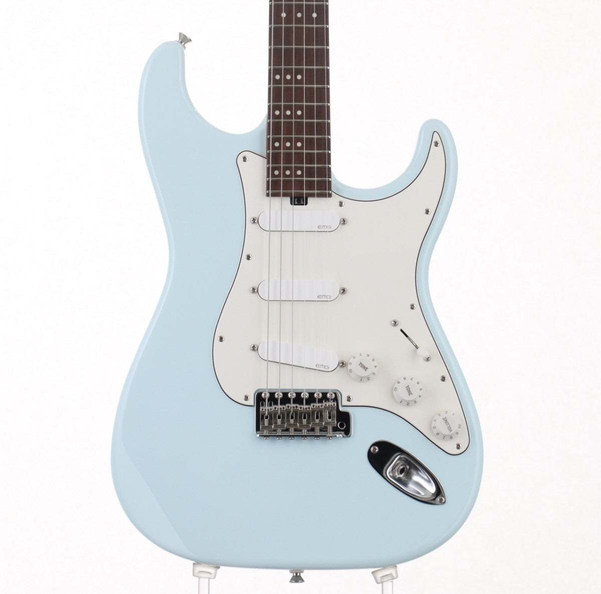 freeThree Dots Model/S ホワイトエレキギター freeThree Dots Model/S