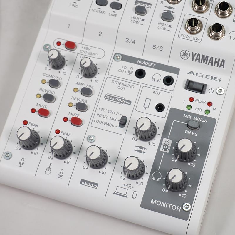 YAMAHA USED 中古 AG06MK2 W (ヤマハ)(USBミキサー)(配信用