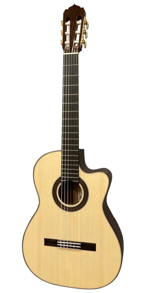 ASTURIAS SOLO CLASSICO/S WITH P.U. トップ・ジャーマンスプルース単