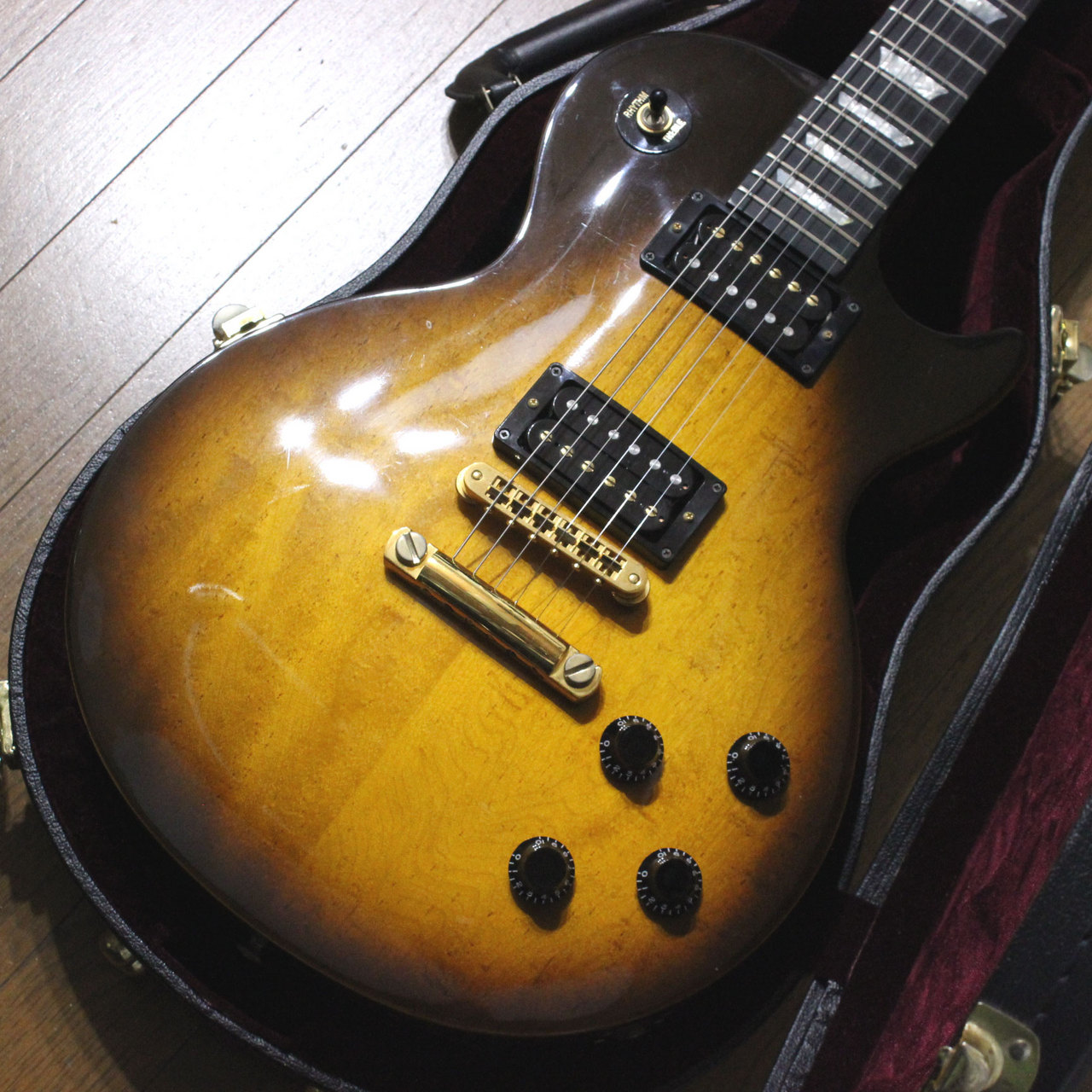 Gibson Les Paul Studio Lite Vintage Sunburst Gold Hardware 1992年 ...