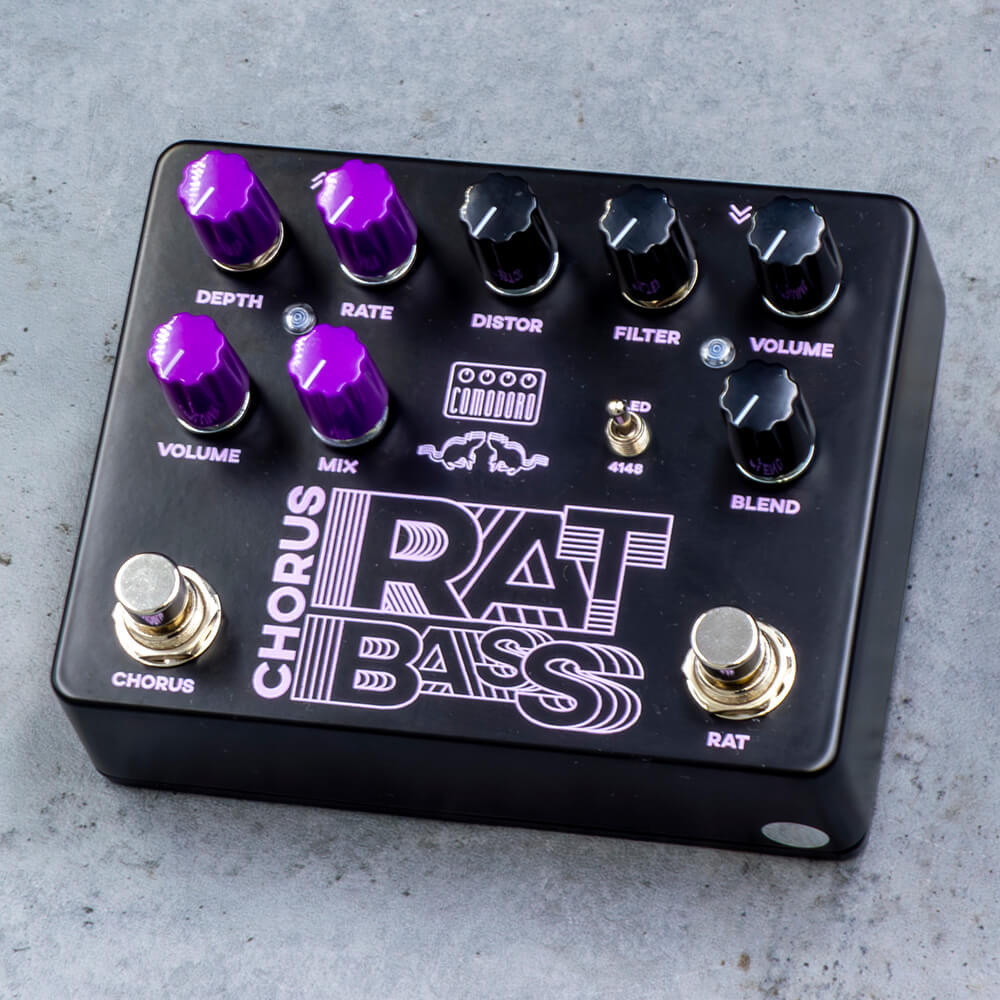 Comodoro CHORUS RAT BASS【ベース用RATにBBDを用いたアナログコーラス