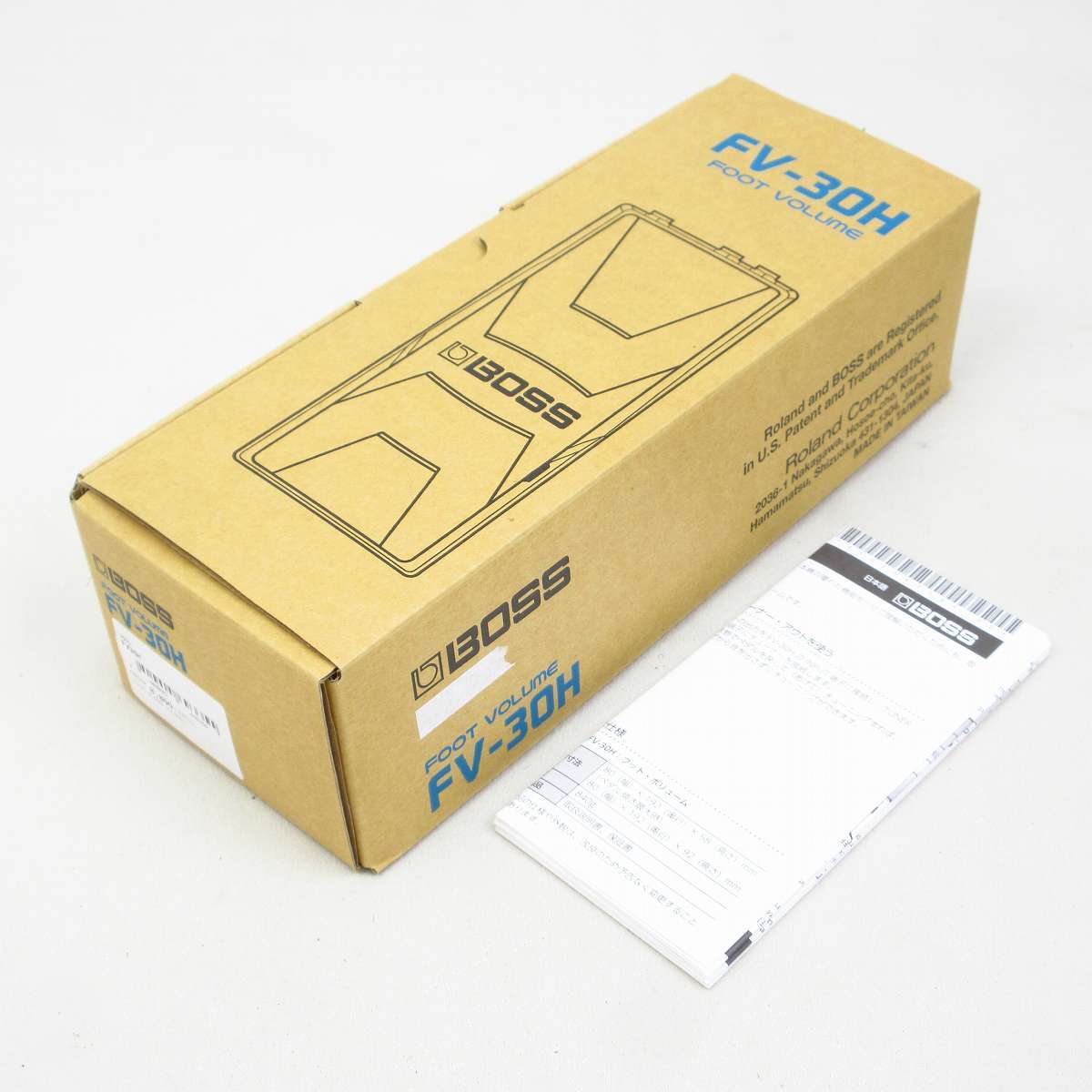 BOSS FV-30H Foot Volume ボリュームペダル 【横浜店】（中古）【楽器