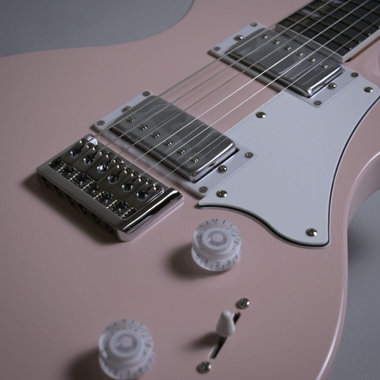 RYOGA HORNET Shell Pink エレキギター ハムバッカー ベイクドメイプル