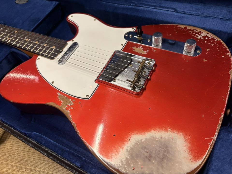 Fender Custom Shop 61 Telecaster Heavy Relic Faded Aged Candy