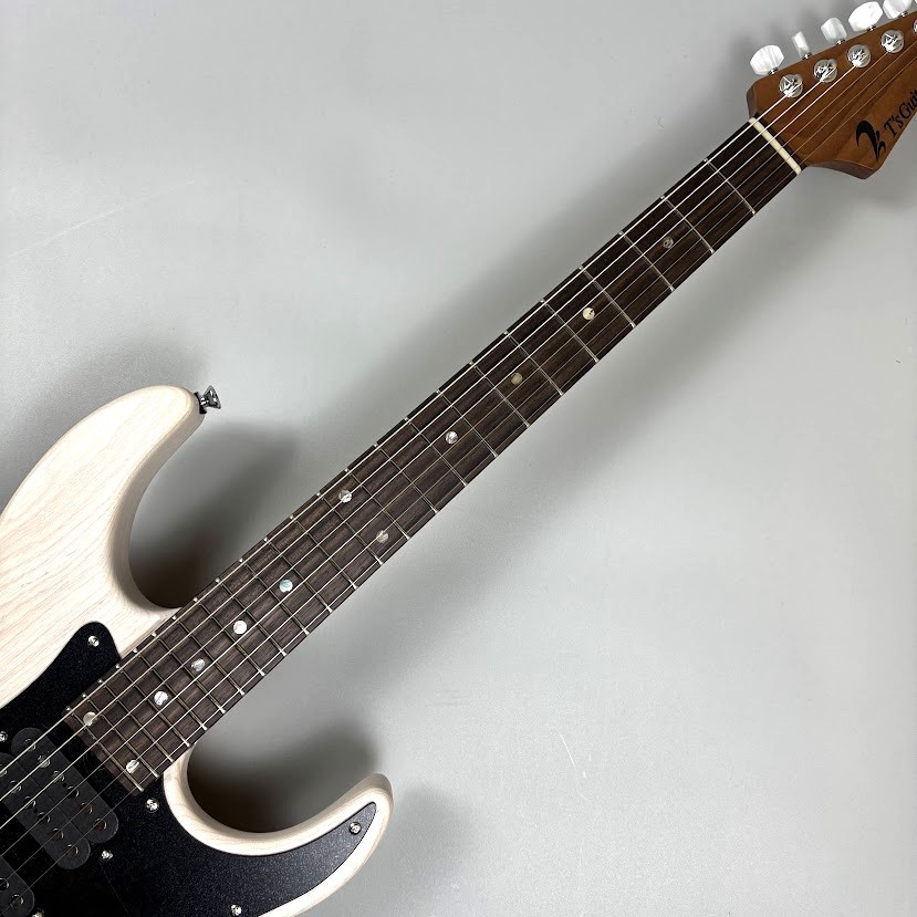 T's Guitars DST24 SOLID ASH SeethroughWhite ＃033187 3.19kg