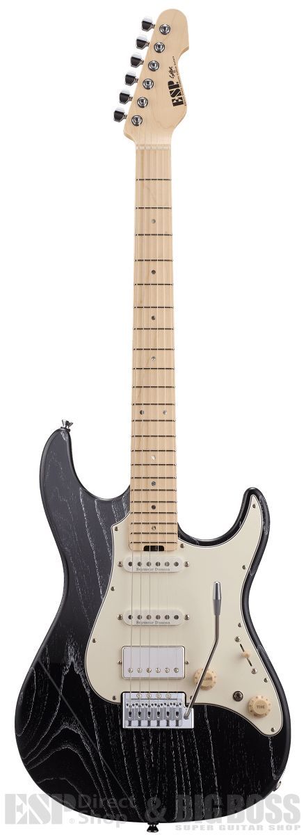 ESP SNAPPER-AS（Black w/White Filler） ESP SNAPPER-AS 【Black w/White Filler】（新品/送料無料）【楽器検索
