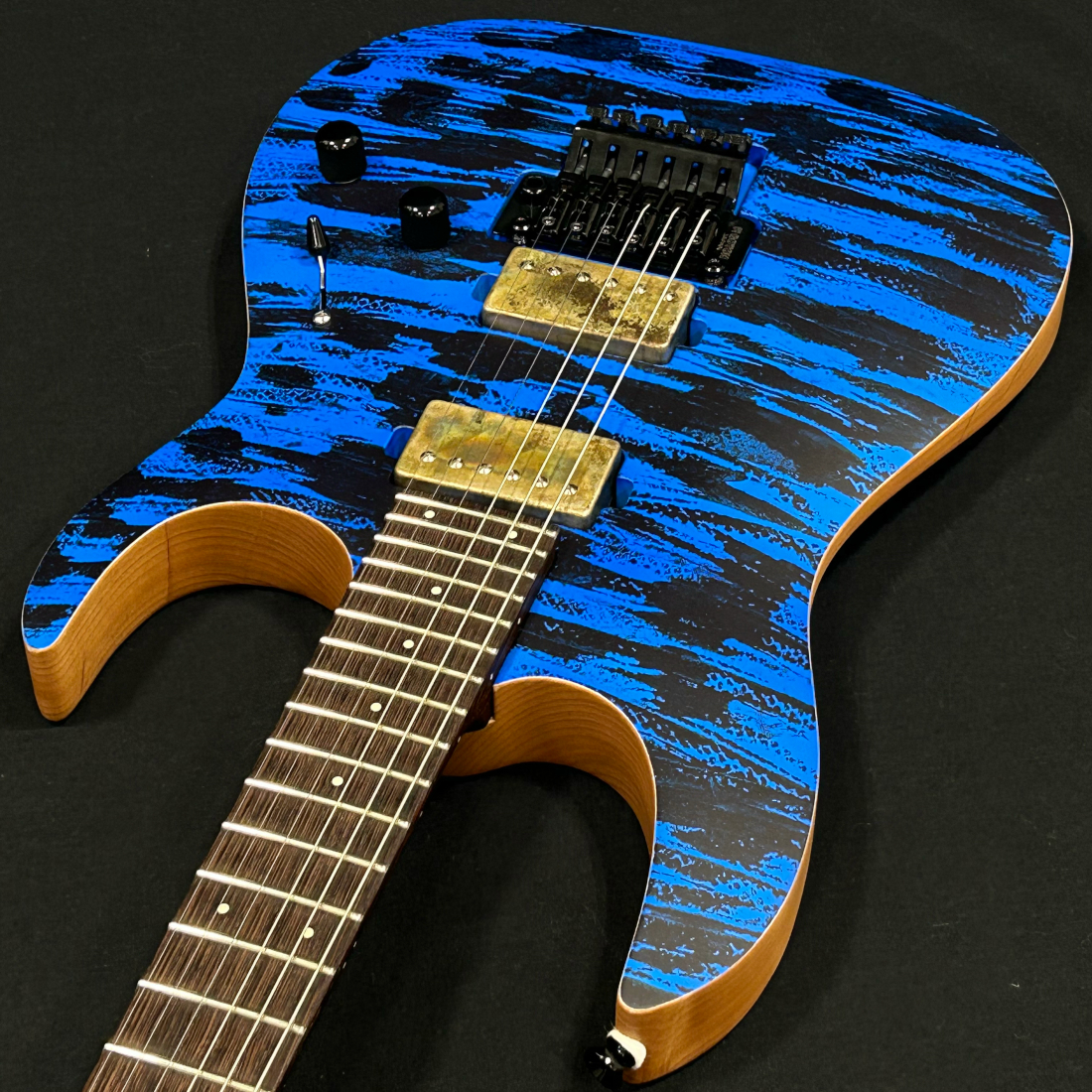 SAITO GUITARS S-624 RBG WWA 2H Royal Blue Granite（新品）【楽器