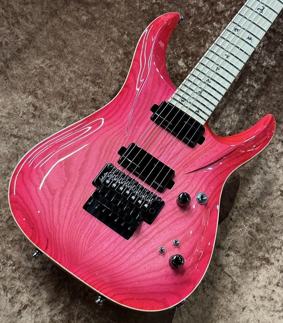 G-Life Guitars DSG Life-Ash VII / Coral Pink Burst ≒3.477Kg 【7弦 