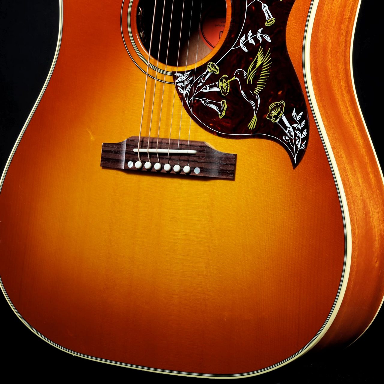 アコースティックギター グラデーションオレンジ　ジャンク Gibson Hummingbird Original Heritage Cherry Sunburst 【福岡