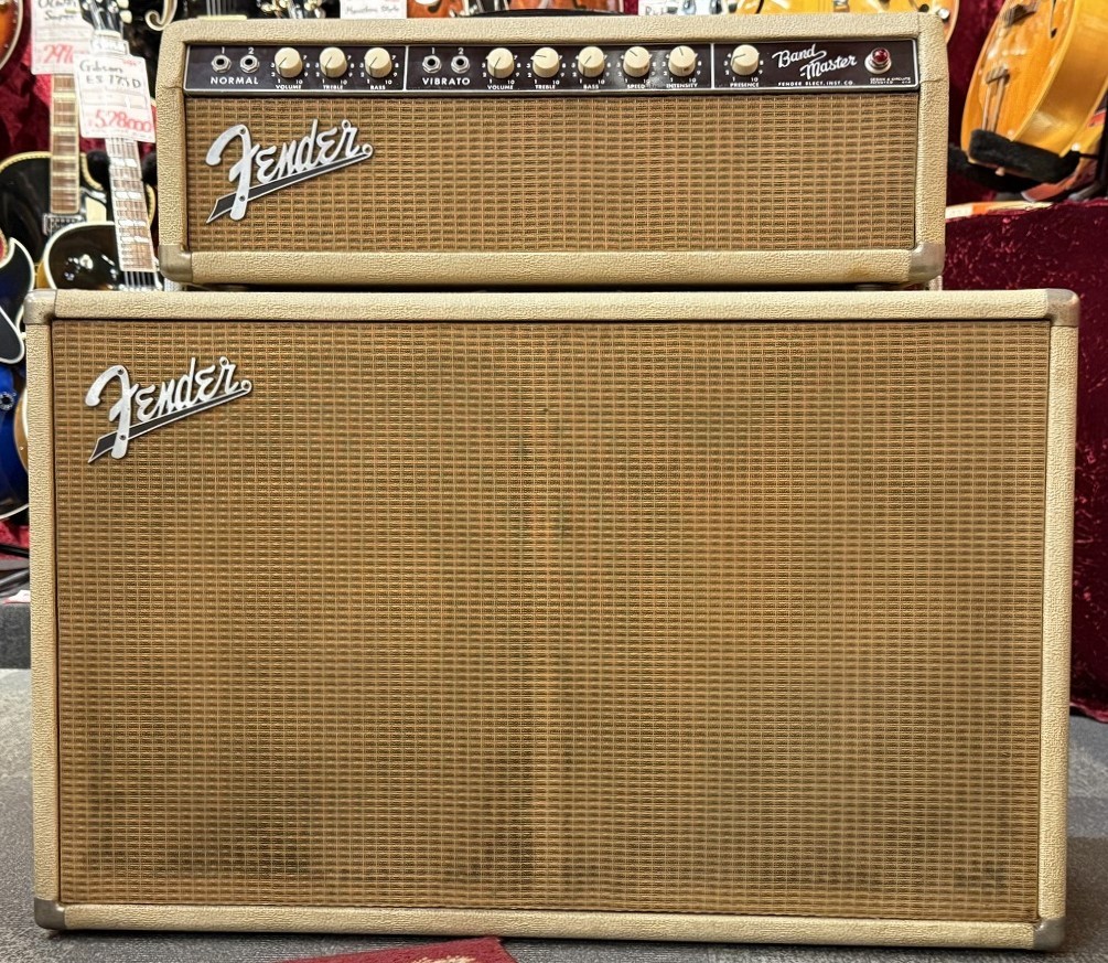 Fender 【Vintage】Bandmaster Blonde Head & Cabinet [1962年製
