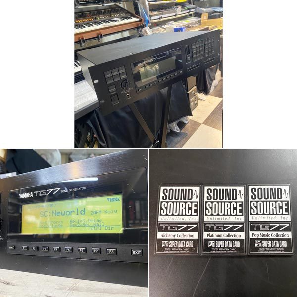 年内終了 ヤマハTG-55 同時発音数16 音源モジュール - メルカリ