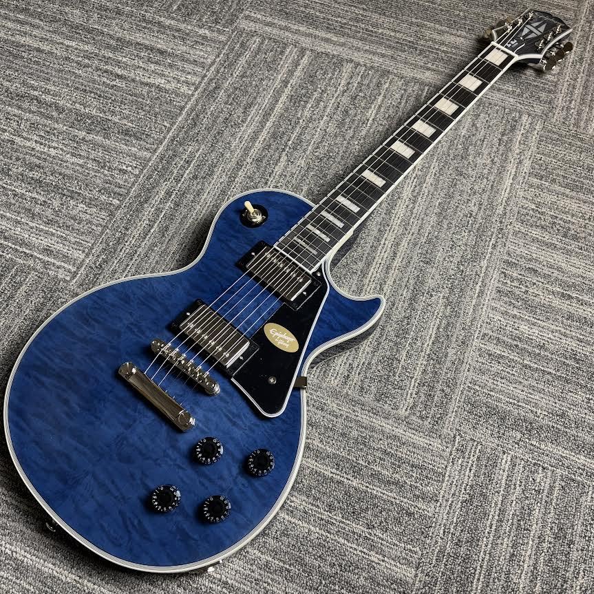 Epiphone Les Paul Custom Ebony <エピフォン>｜平野楽器