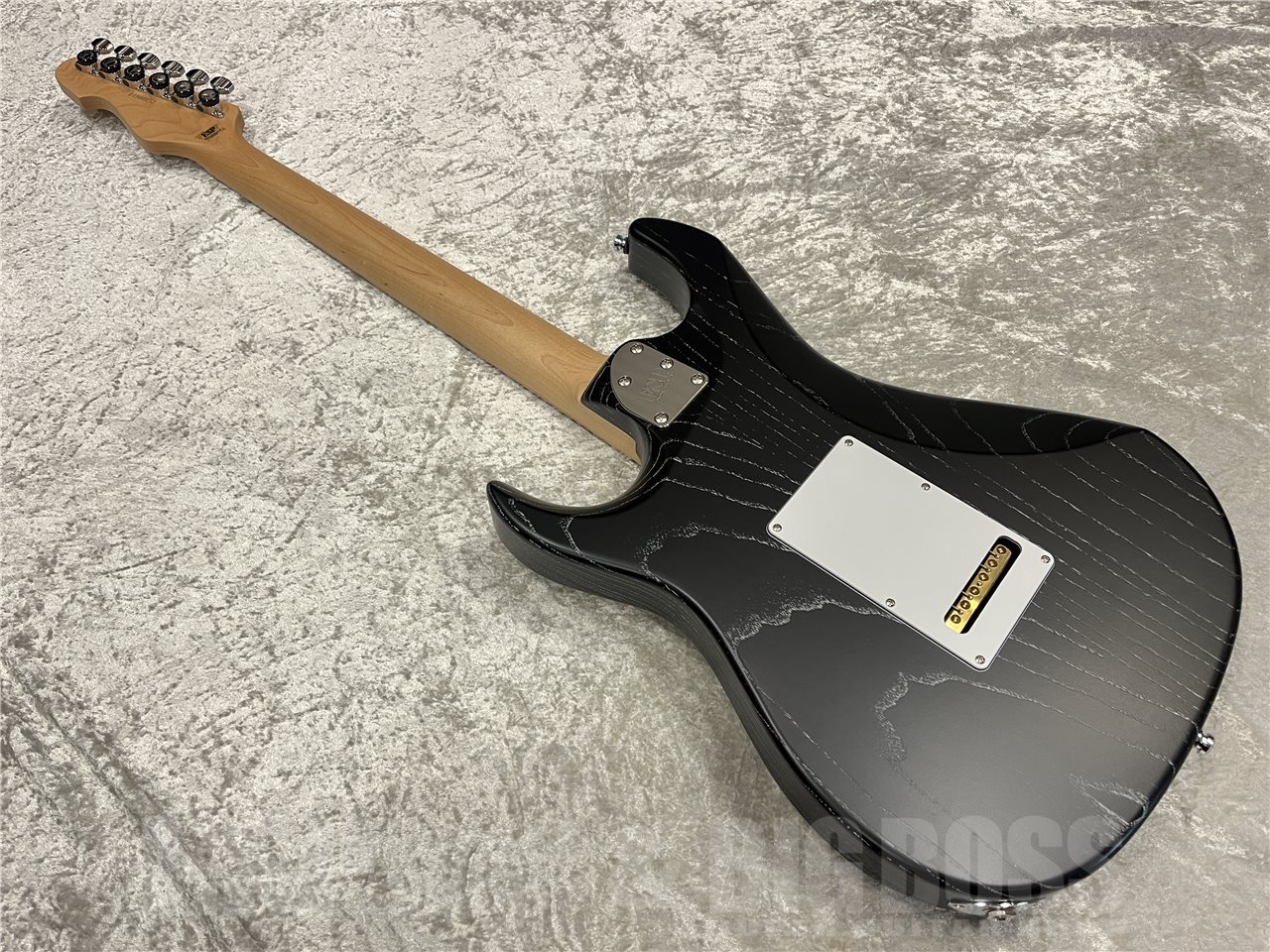 ESP SNAPPER-AS【Black w/White Filler】（新品/送料無料）【楽器検索