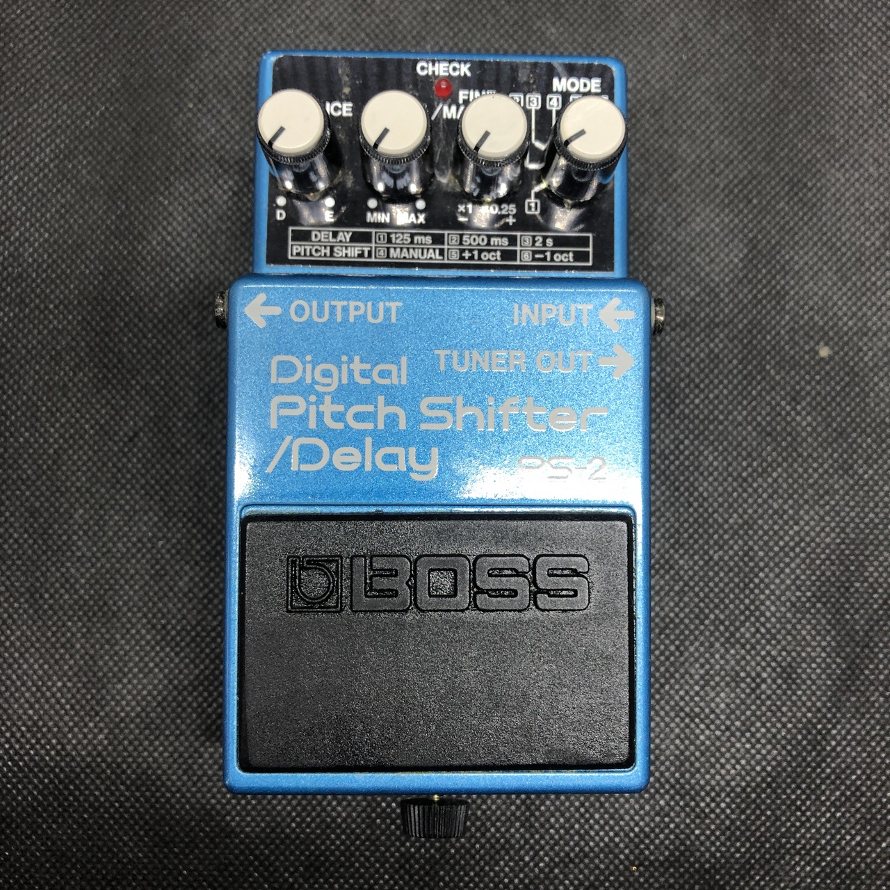 BOSS PS-2 Digital Pitch Shifter/Delay 1990年製 MADE IN JAPAN 青