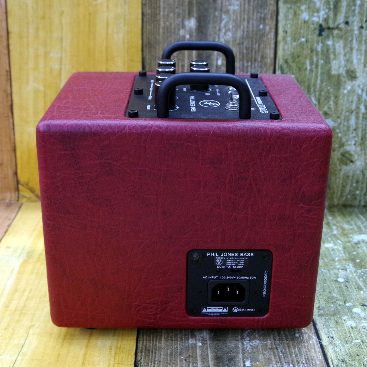 PHIL JONES BASS NANOBASS X4C レッド