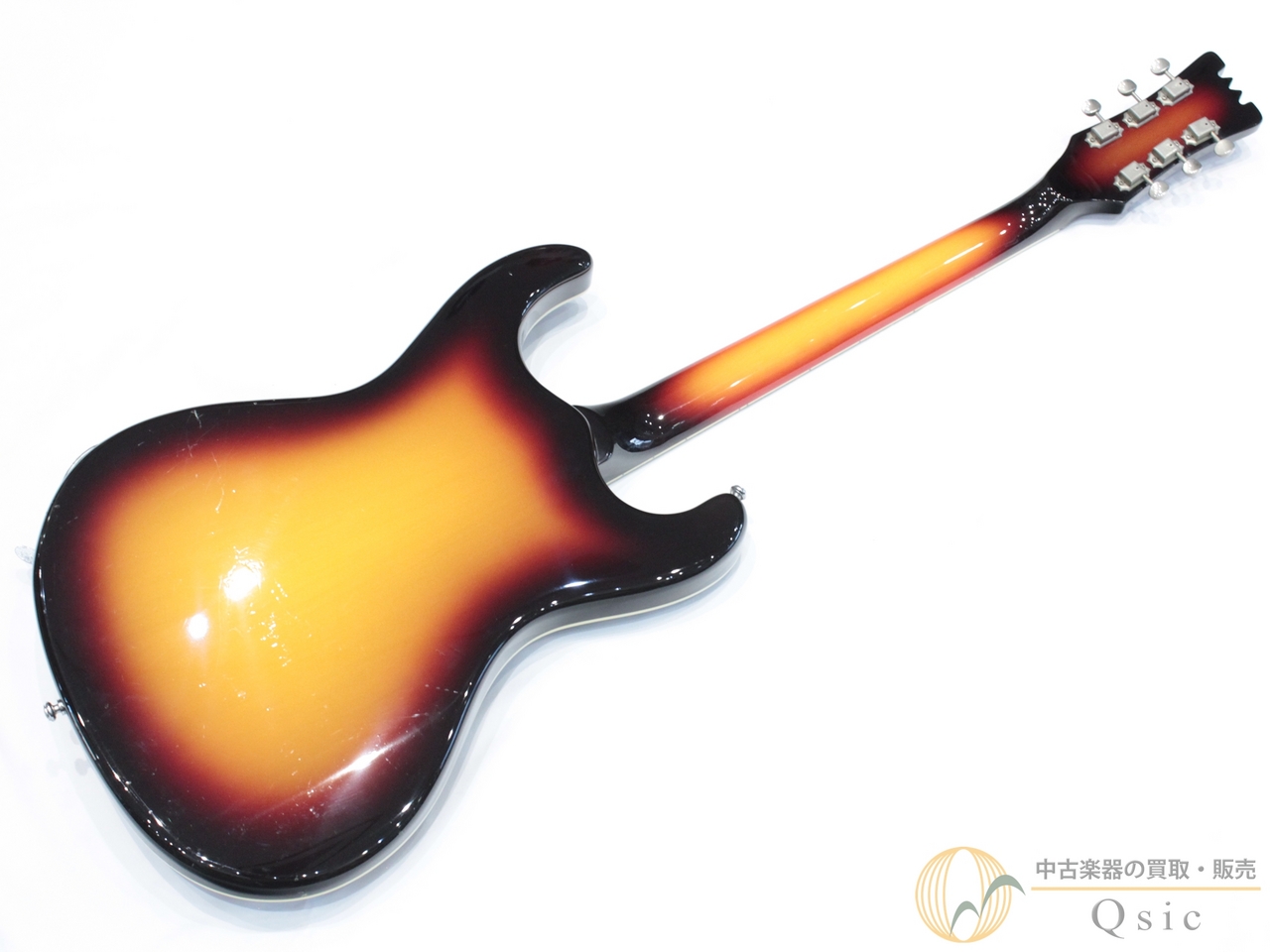 【最終値下】Mosrite / Super Custom '63 (PWH) 神奈川県川崎市より、Mosrite Japan Super Custom '63 黒雲製 エレキ