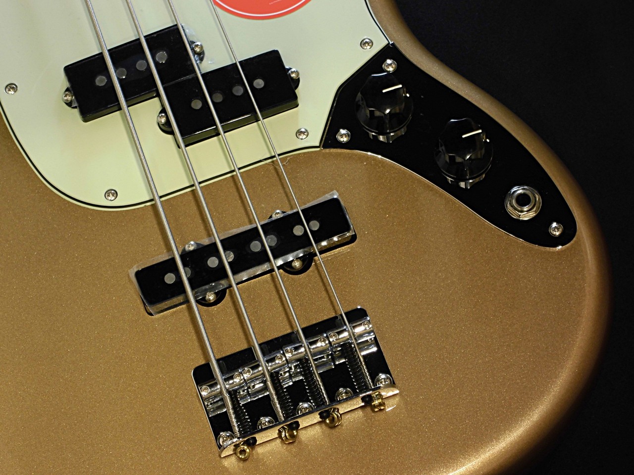 Fender MUSTANG BASS PJ / Firemist Gold【チョイキズ特価品