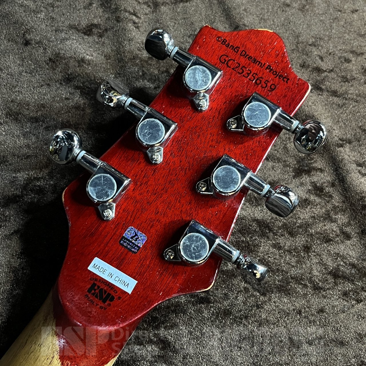 BanG Dream! POTBELLY FM Rāna BanG Dream! POTBELLY FM Rana Distressed See Thru Wine Red Electric