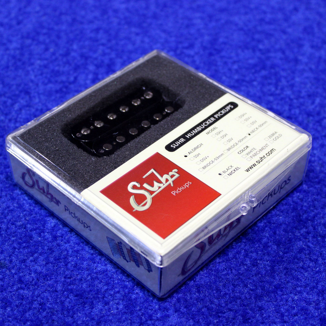 Suhr Aldrich Neck 50mm (Black オープン) ネック ハムバッカー