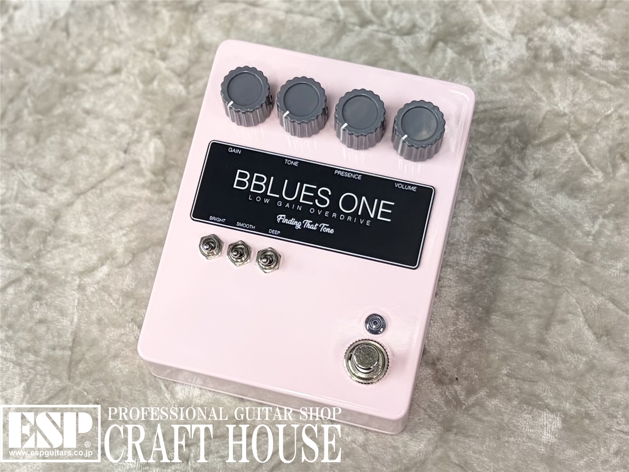 Finding That Tone BBlues One -Low Gain Overdrive- / Shell Pink
