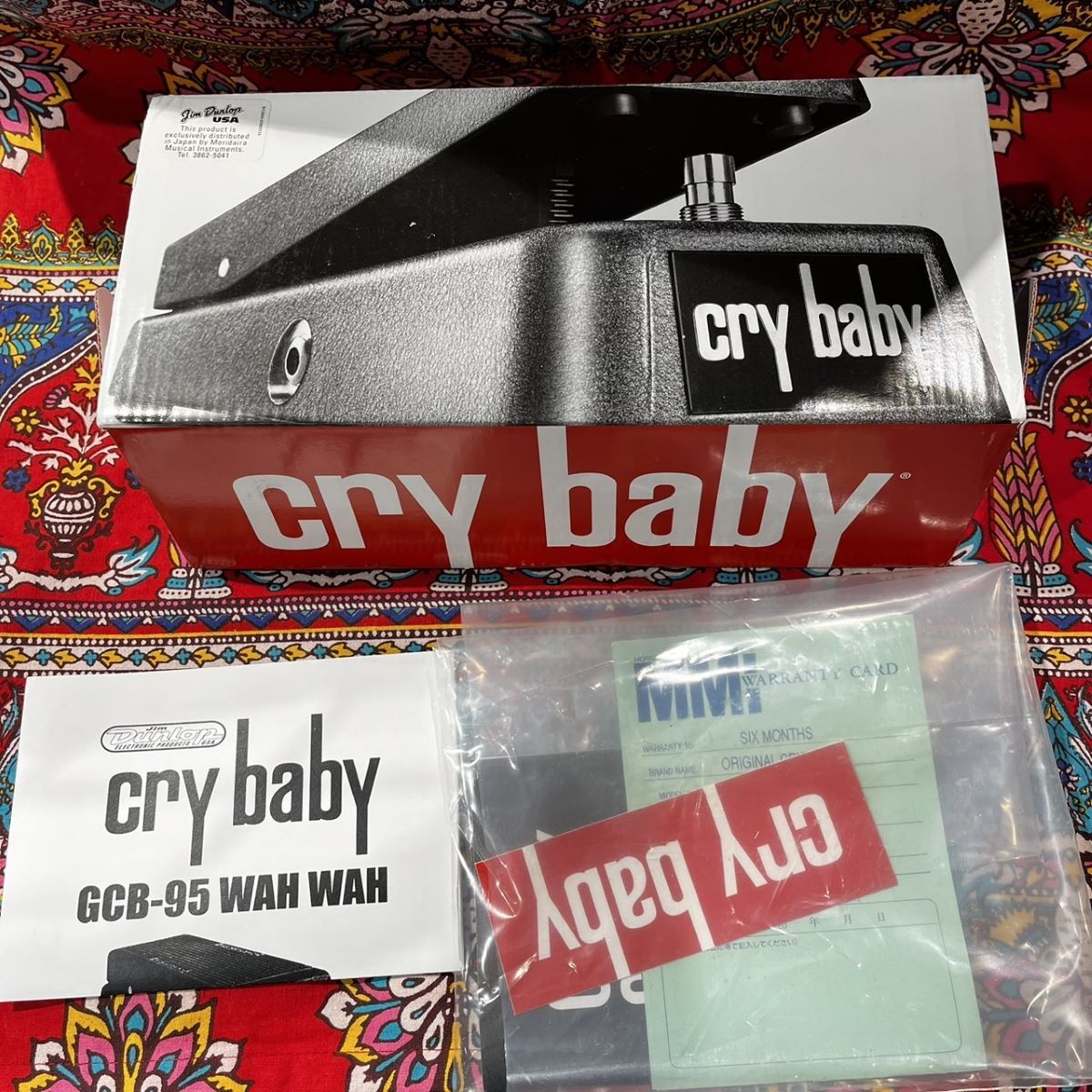 Jim Dunlop GCB95 CryBaby クライベイビー ワウペダル エフェクター