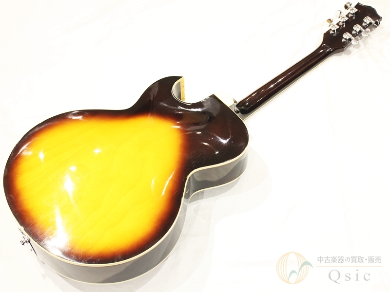 【状態良好】Greco s-50 フルアコ ES-175コピーモデル　グネコロゴ 状態良好】Greco s-50 フルアコ ES-175コピーモデルグネコロゴ