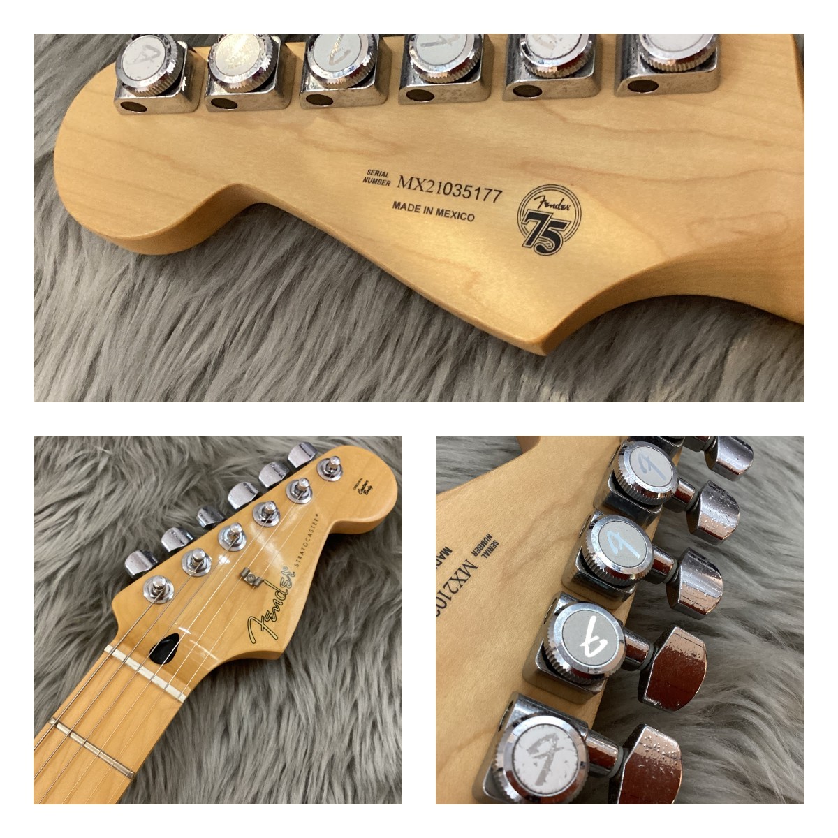 Fender プレイヤー ストラトキャスター 75th MX（中古/送料無料