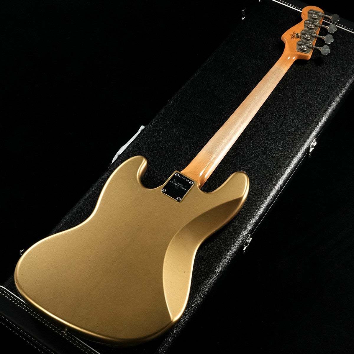 ベース Fender Custom Shop 1963 Jazz Bass Journeyman Relic Aged Aztec Gold