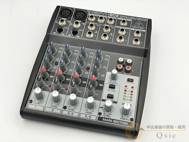 BEHRINGER XENYX 802 [QMN22]【梅田店在庫】（中古）【楽器検索