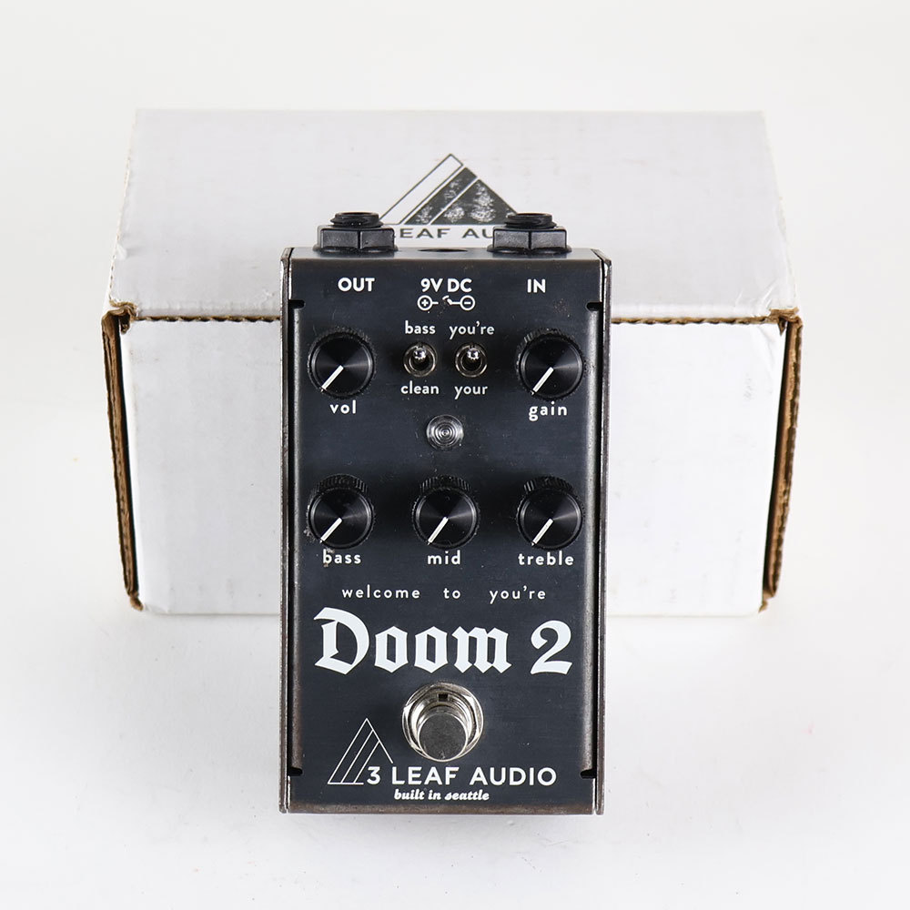 希少 3Leaf Audio Doom2 ベース用ファズ スリーリーフオーディオ 3Leaf Audio 【中古】 3 LeafAudio Doom 2 ベース用ファズ