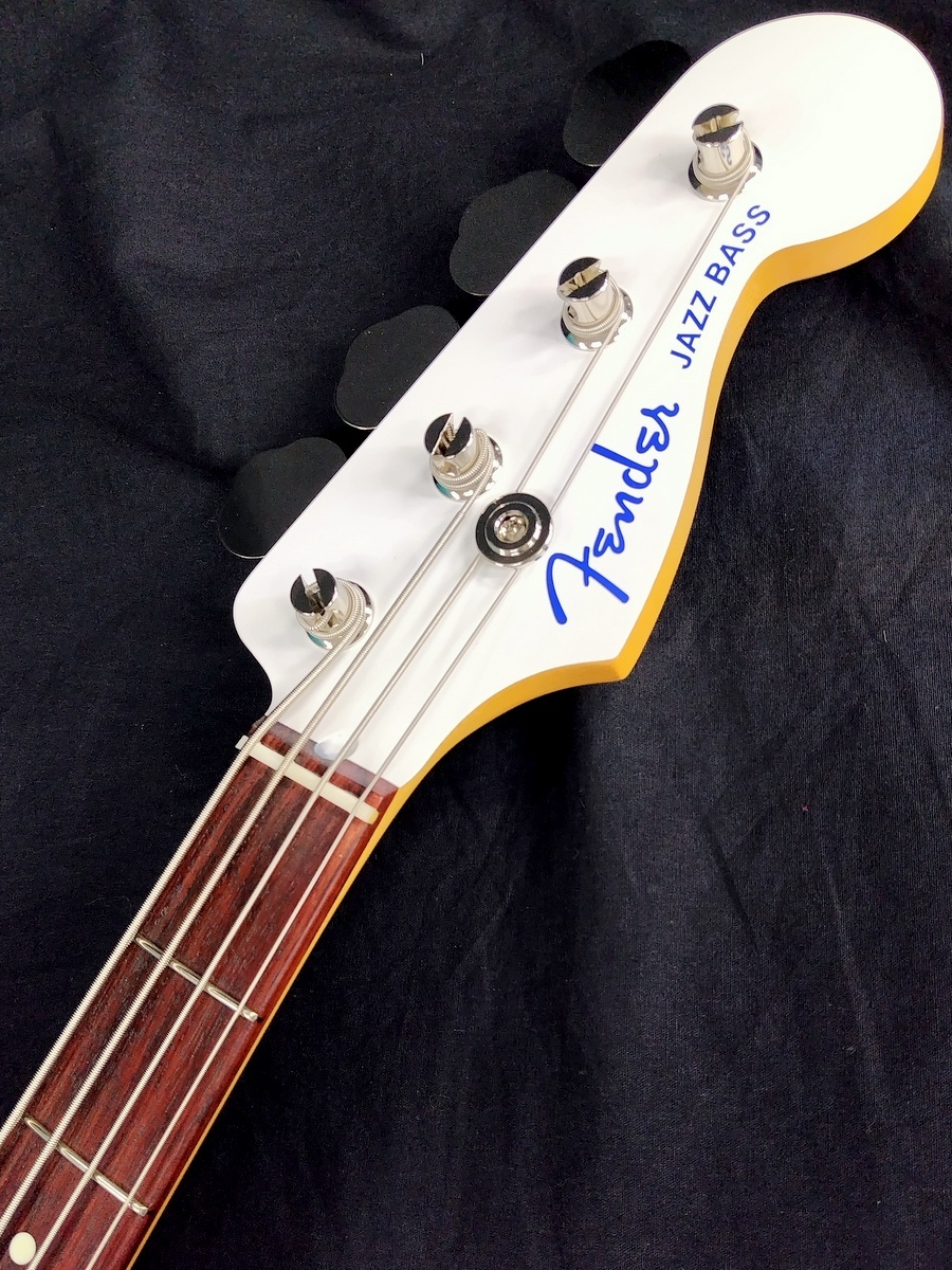 Fender Made in Japan Limited Hybrid II Jazz Bass Blanc