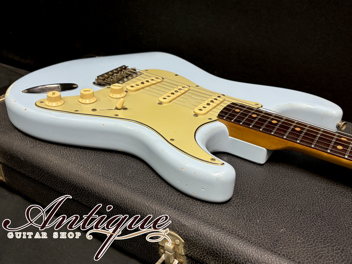 Fender Stratocaster 1963 Sonic Blue Body-Refin. & Relic w