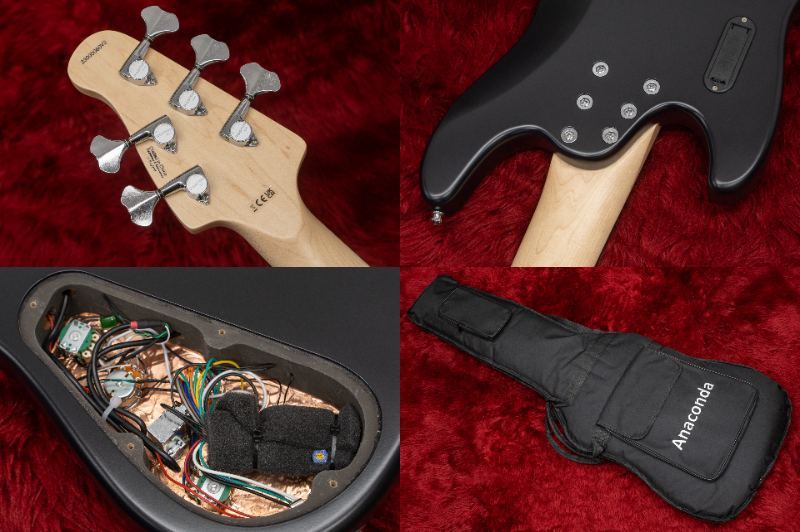 Anaconda Basses Ultra J5 Essence - Satin Black #23000060V2 4.235kg